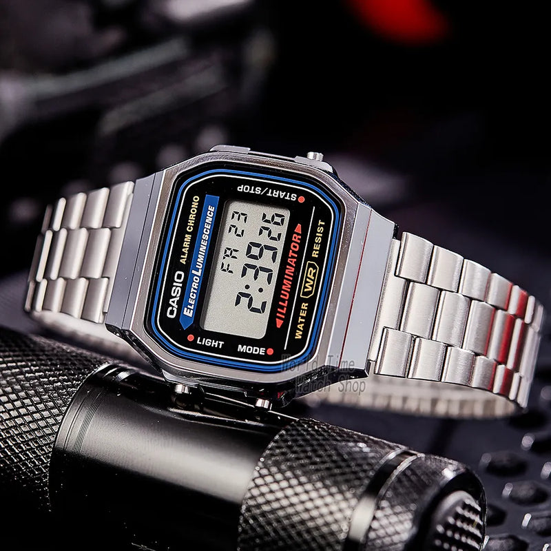 Relógio Casio de prata masculino esporte