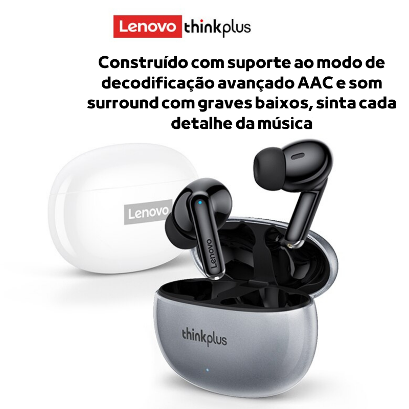 Fone XT88 Lenovo Thinkplus Tws Bluetooth 5.3 Portátil Sem Fio Original