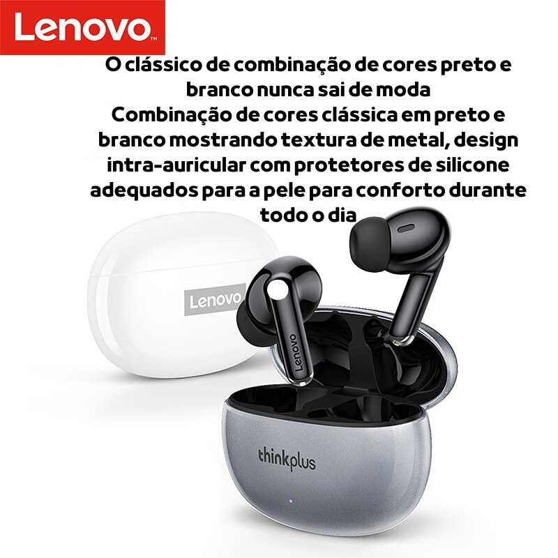 Fone XT88 Lenovo Thinkplus Tws Bluetooth 5.3 Portátil Sem Fio Original