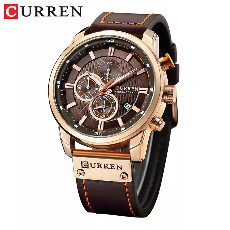 Relógio CURREN Fashion Quartz Masculino