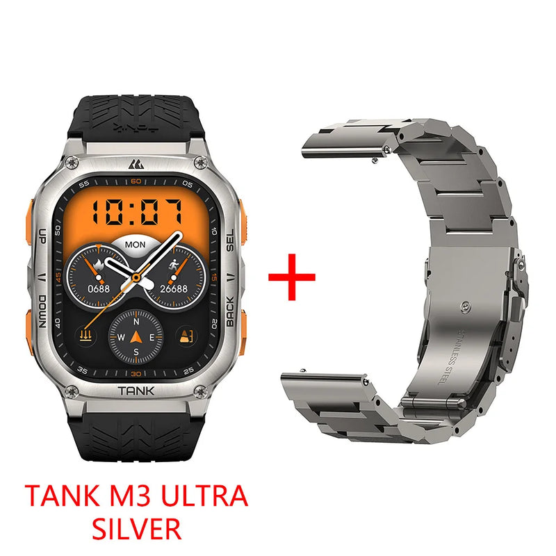 Relógio 2025 Original KOSPET TANK M3 Ultra GPS Smart